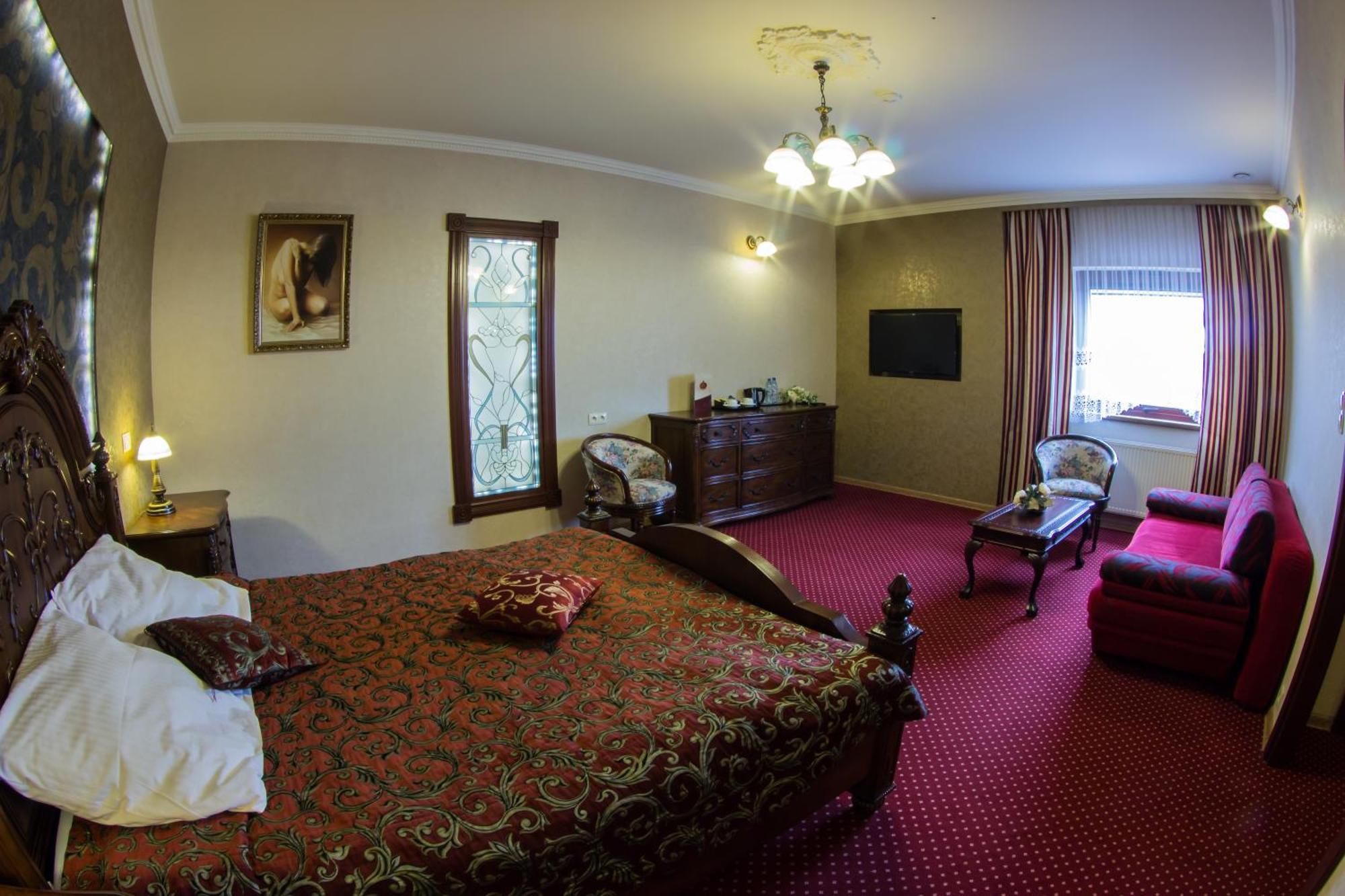 Zlote Arkady Hotell Częstochowa Rum bild